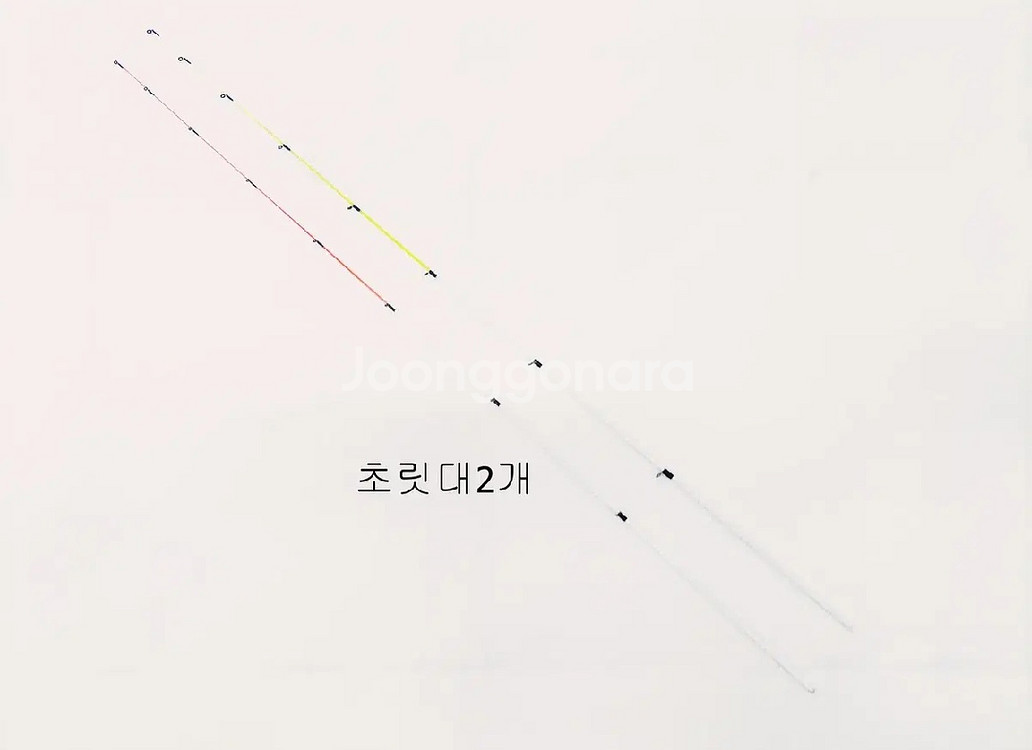 갈치.풀치.한치,볼락.호래기낚시대2대+시마노릴2대+합사--6