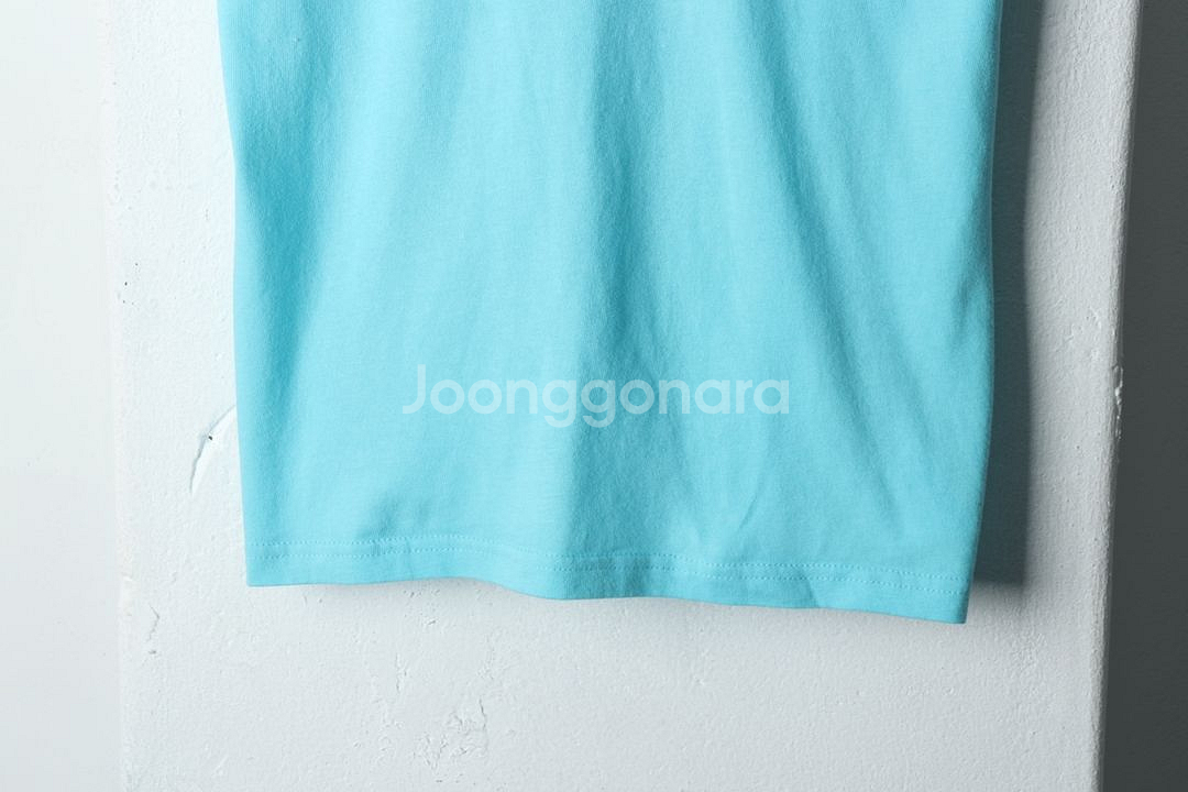 (L) 폴로 랄프로렌 반팔 티셔츠 연블루 포니 한정판--1