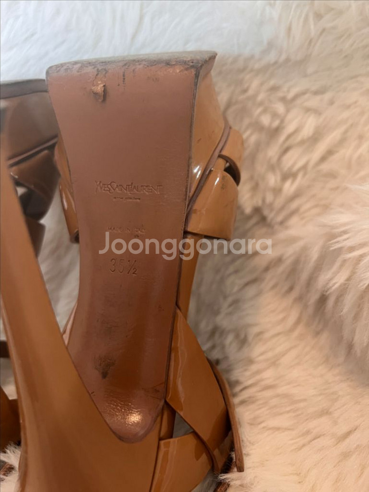입생로랑 트리뷰트 여름하이힐 13cm 사이즈225--5
