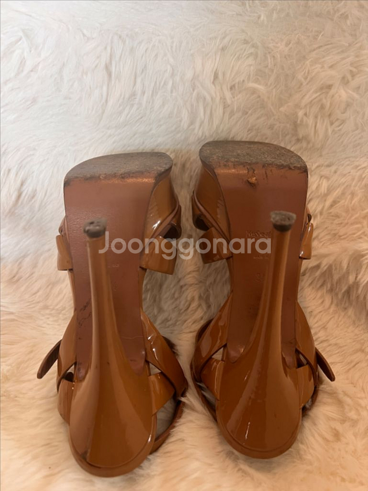 입생로랑 트리뷰트 여름하이힐 13cm 사이즈225--4