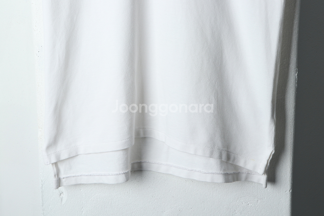 (L-XL) 폴로 랄프로렌 반팔 카라 티셔츠 화이트--5