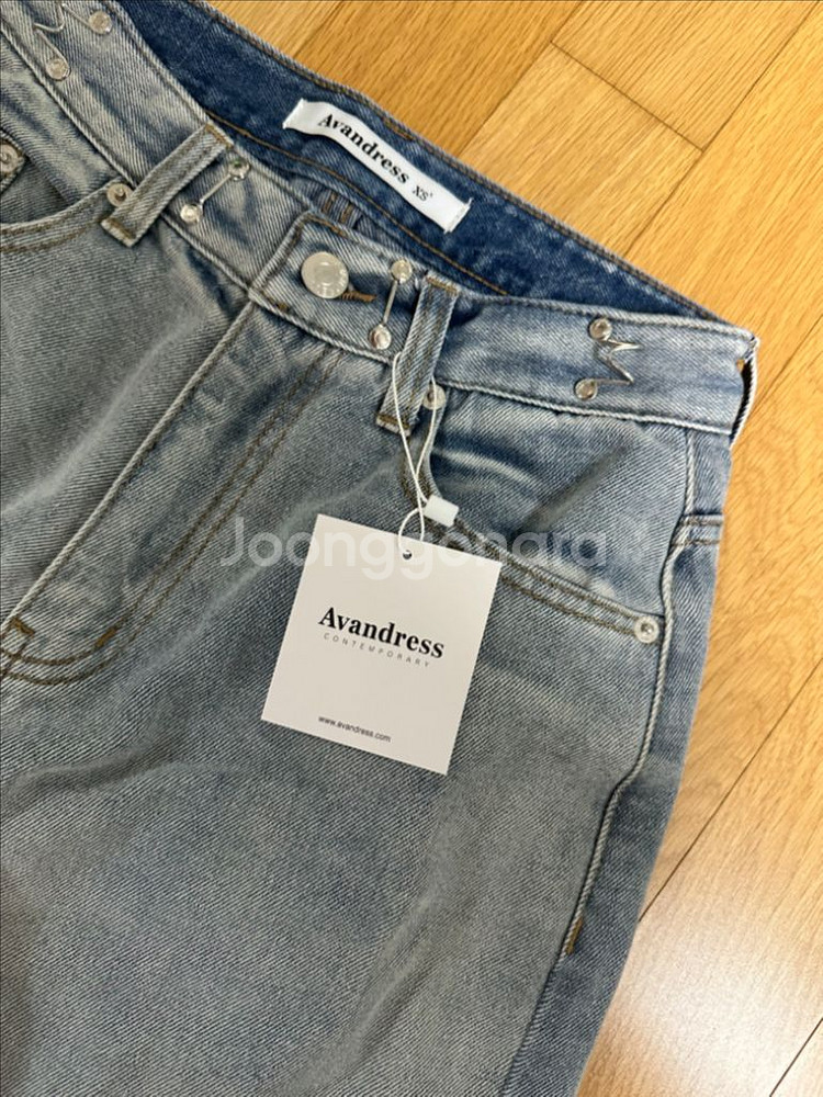 새상품) Avandress 어반드레스 데님 팬츠 연청--1