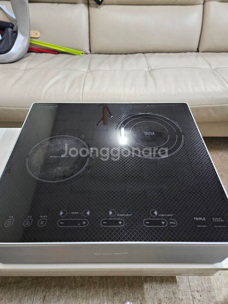 [전기렌지 쿠첸] 인덕션 받침대 포함 CIR-MHL20--1