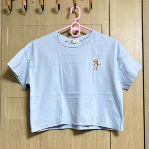 마린베어 크롭 반팔티