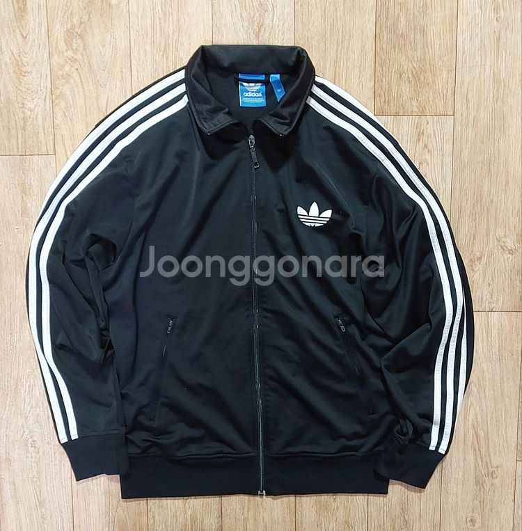 아디다스 파이어버드 블랙 110 져지 2xl 트랙탑--1
