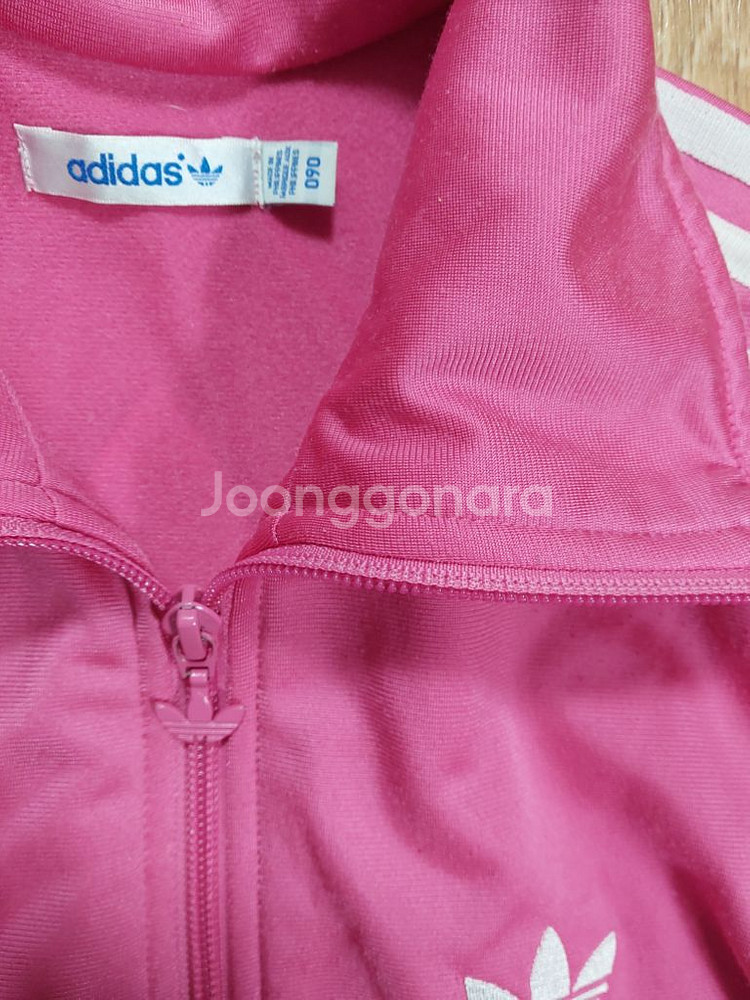 아디다스 파이어버드 핑크 져지 흰핑 90 트랙탑 자켓--2