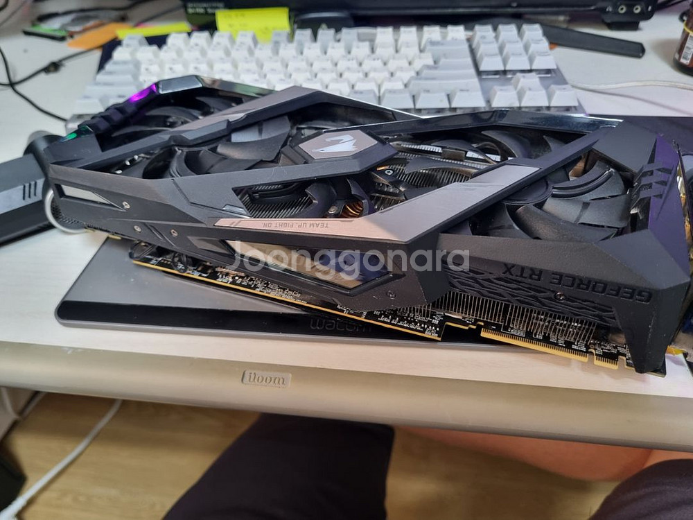 RTX2080ti Aorus 부품용 판매합니다--0