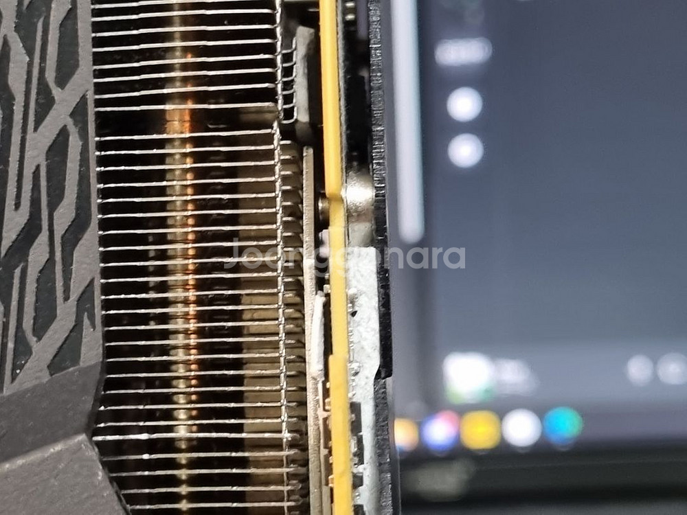 RTX2080ti Aorus 부품용 판매합니다--3