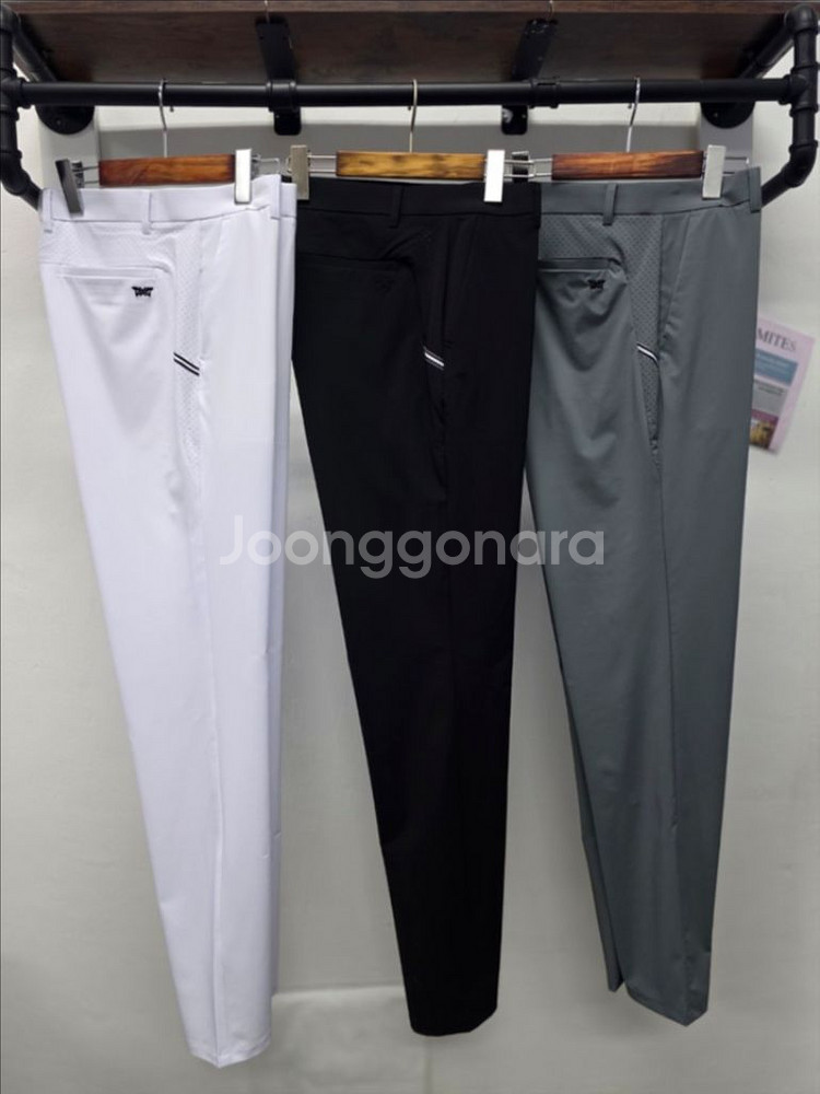 PXG 골프 매장판 남성 골프웨어 썸머 텍스쳐드 팬츠--0