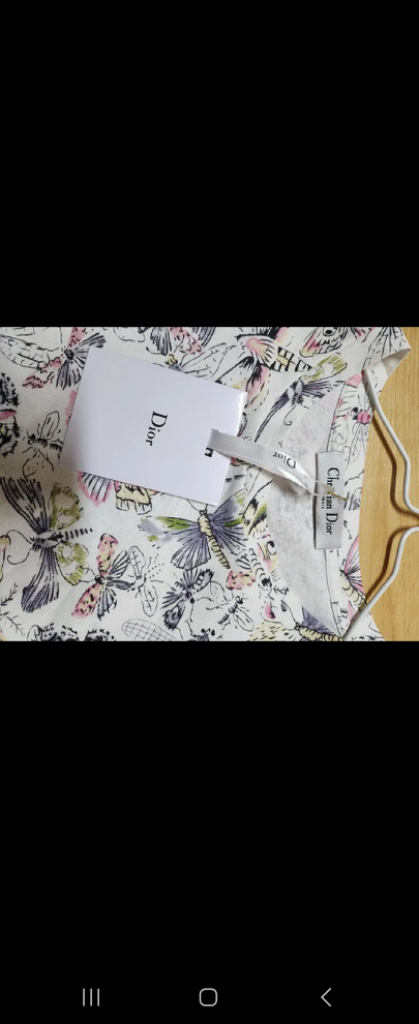 수입 나비 반팔티셔츠--3