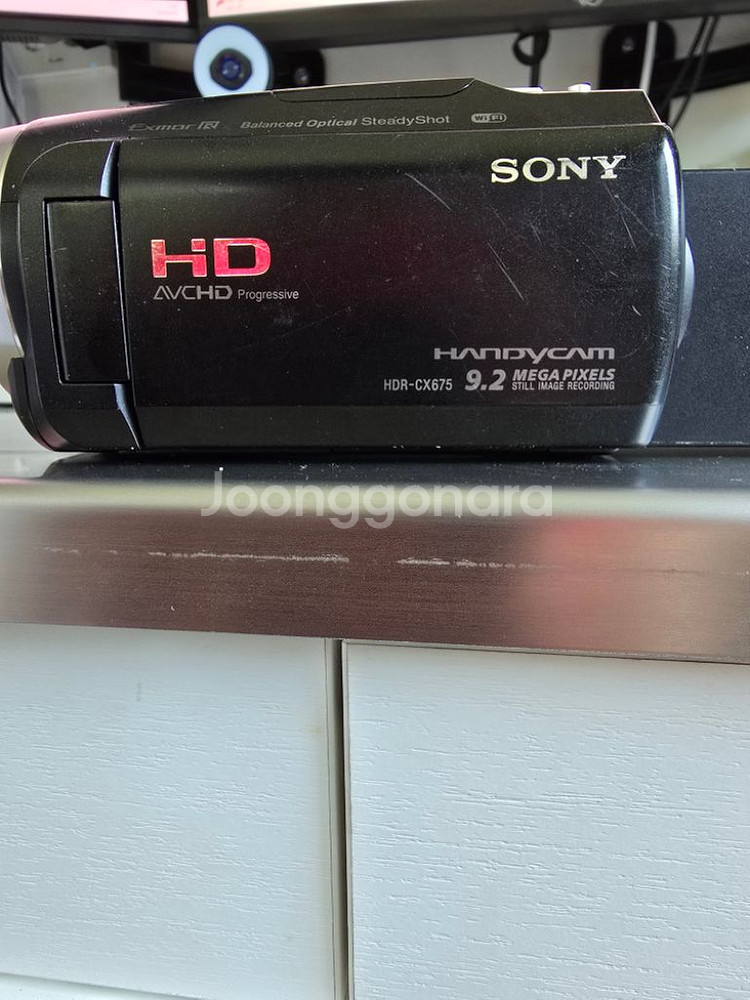 소니 비디오캠. hdr-cx675 상태 좋음.--0