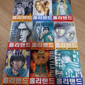 중고만화책 홀리랜드 18완결 팝니다