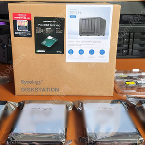 시놀로지DS423+ HDD48TB+M.2 512G