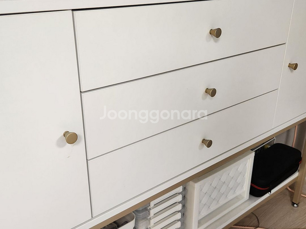화장대 하부 콘솔 수납장 서랍장 1200(친환경 LPM--2