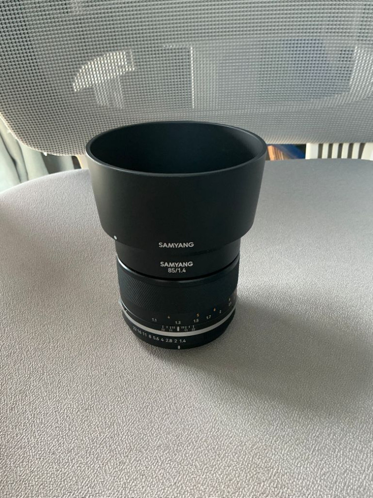 삼양 mf 85mm 1.4 mk2 캐논 마운트 급처 이미지