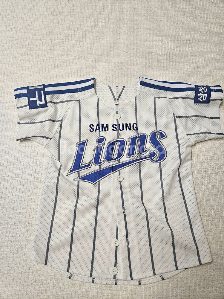 삼성라이온즈 왕조 유니폼 사이즈 5S 김상수 마킹 제작--0