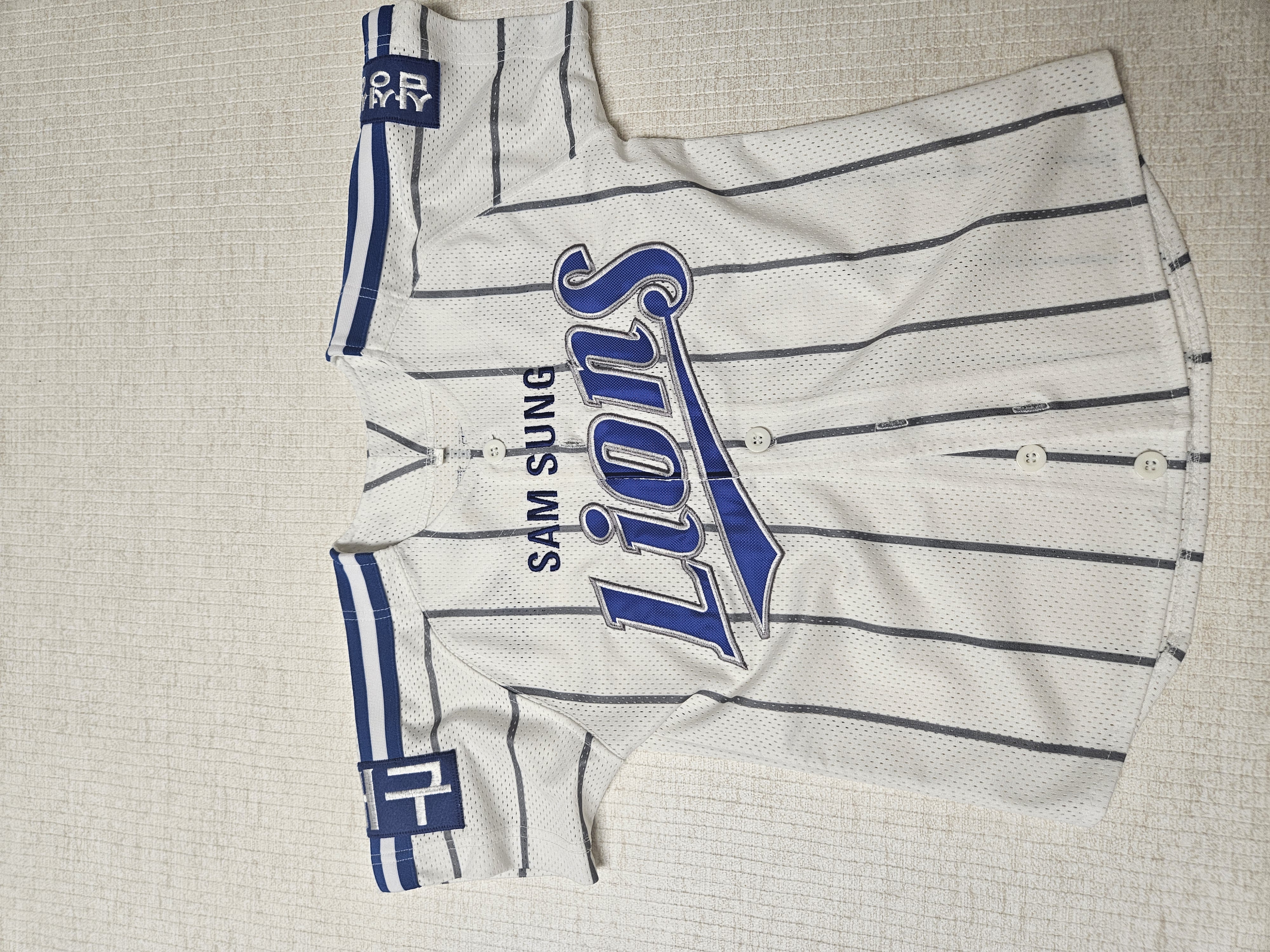 삼성라이온즈 왕조 유니폼 사이즈 5S 김상수 마킹 제작