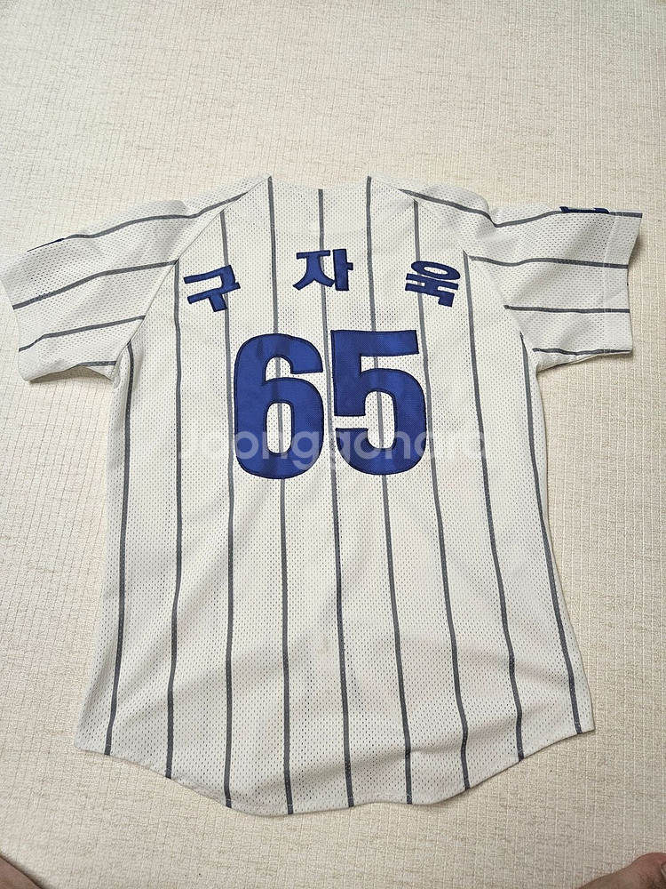 삼성라이온즈 왕조 유니폼 사이즈 SS 구자욱 마킹 65--1