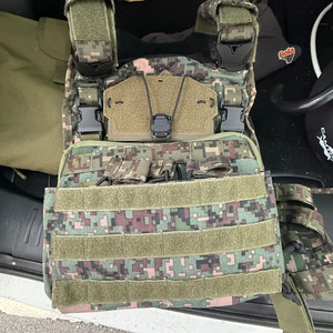 피스메이커PMC 육군픽셀 플레이트 캐리어
