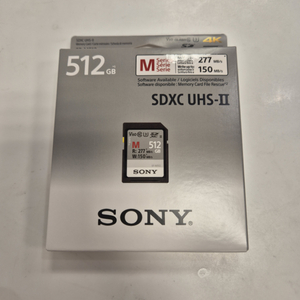 소니메모리 SF-M512 팝니다 새제품