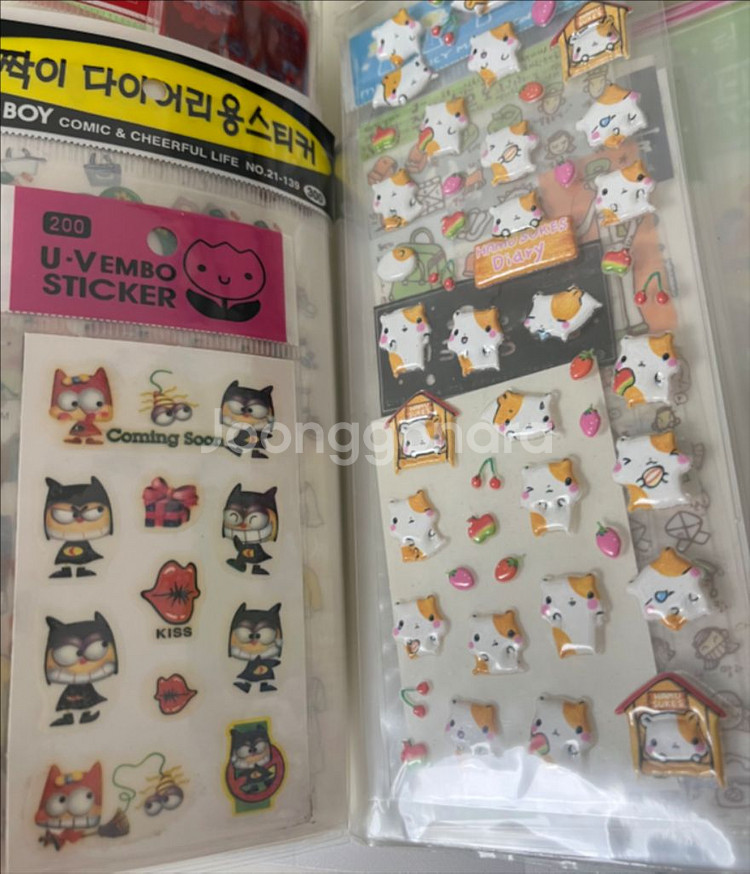 한국고전문구 스티커 처분합니다--0
