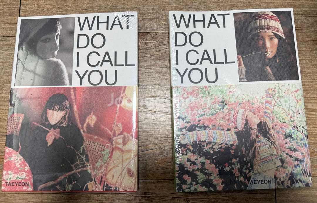 태연 앨범 미개봉 불티 what do i call yo--0
