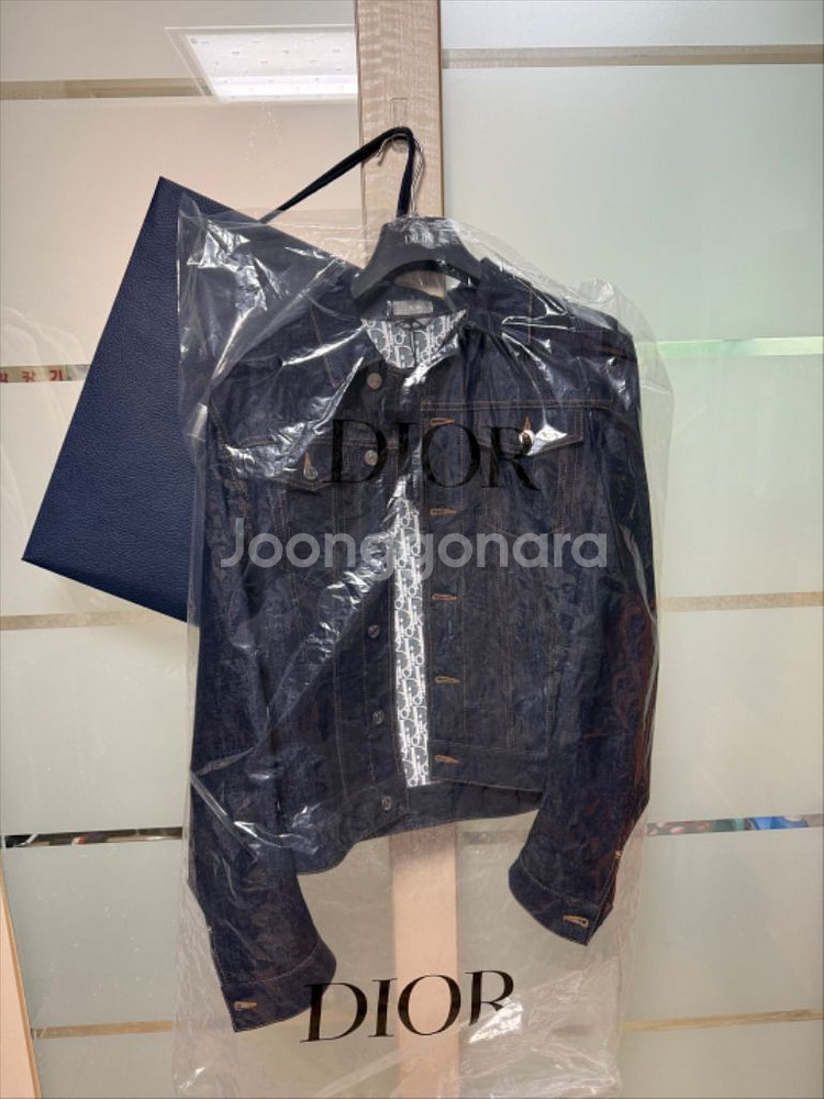 (새상품) 디올 오블리크 청자켓 48size--0