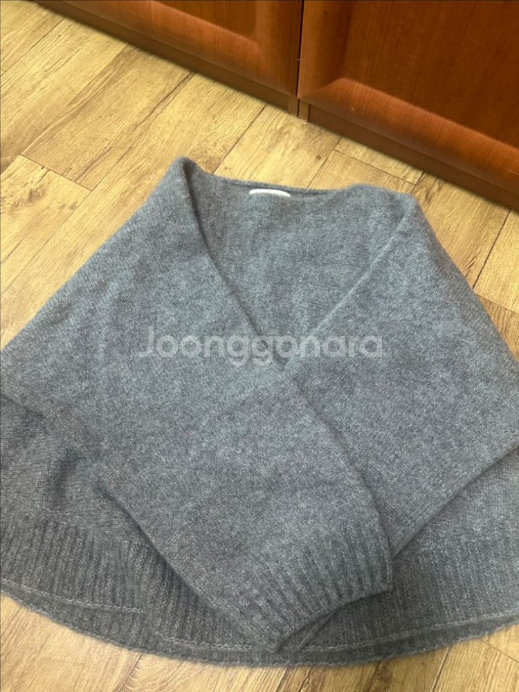 더캐시미어 가오리니트90--2