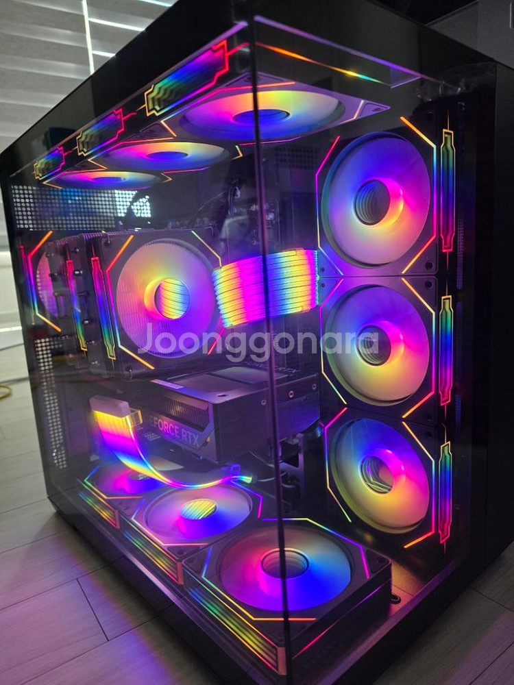 라이젠7 7800X3D RX9070XT 본체 팝니다--0