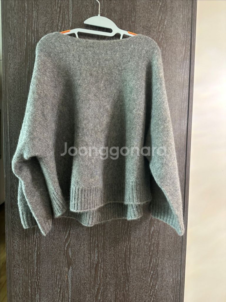 더캐시미어 가오리니트90--1