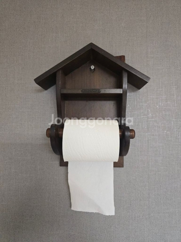 빈티지 집모양 휴지걸이~*--2