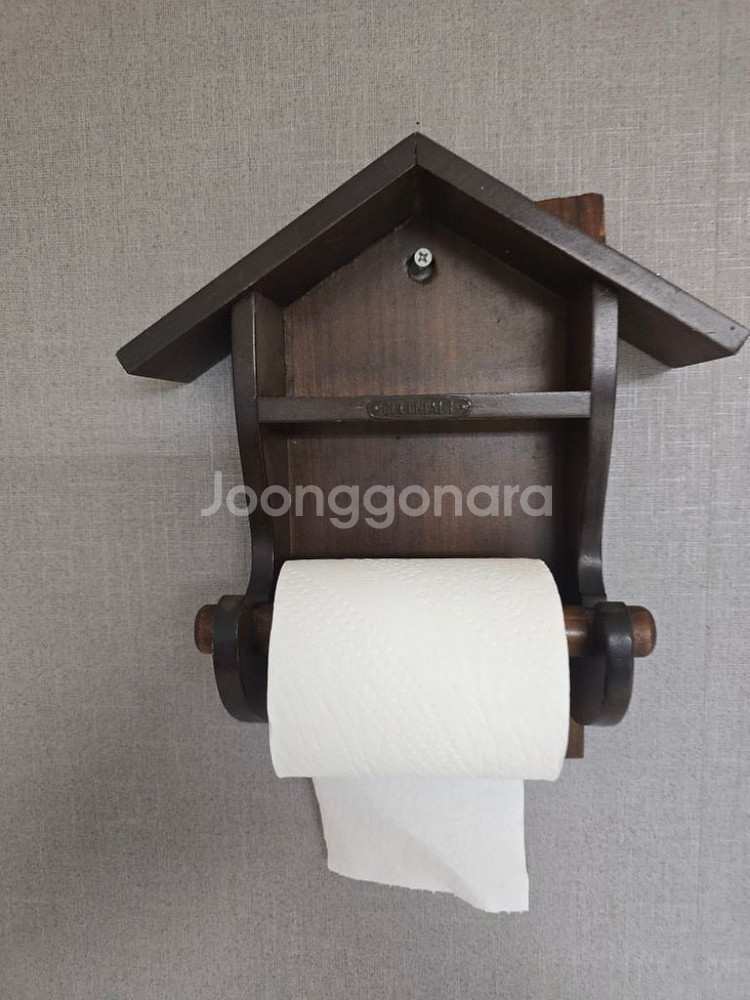 빈티지 집모양 휴지걸이~*--1