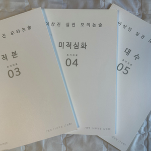 시대인재 여상진 2025 수리논술 교재