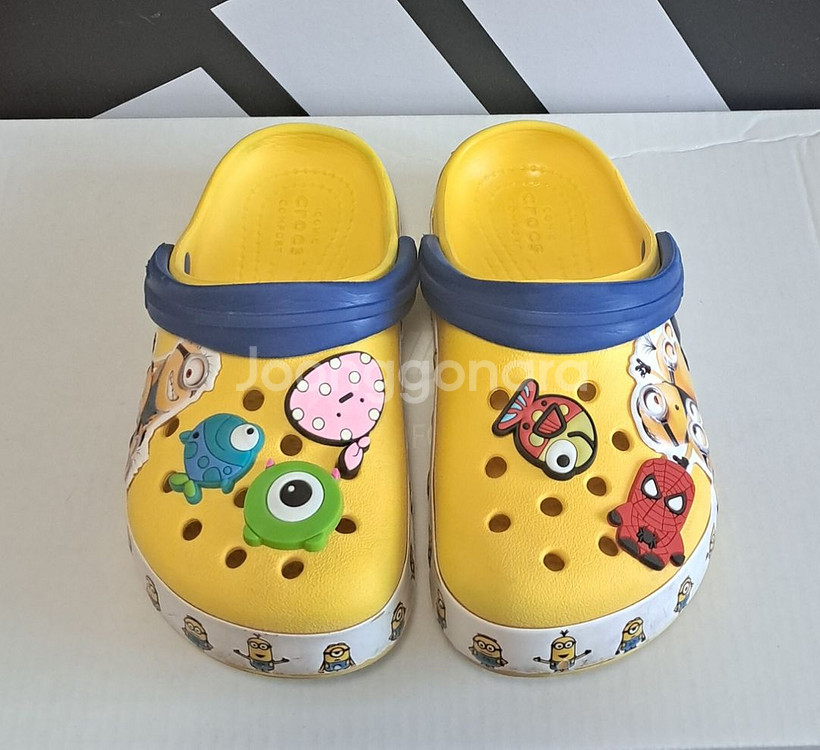 크록스c10 160~ 165키즈펀랩 미니언즈 .지비츠포--0