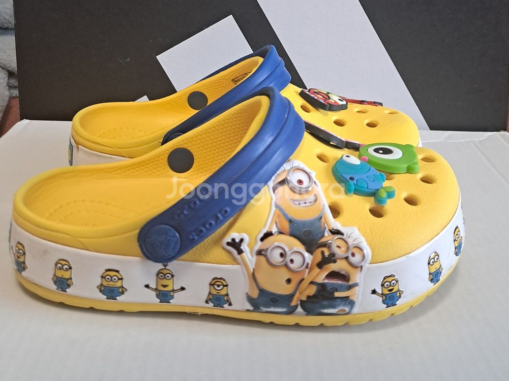 크록스c10 160~ 165키즈펀랩 미니언즈 .지비츠포--2