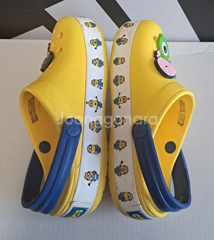 크록스c10 160~ 165키즈펀랩 미니언즈 .지비츠포--4