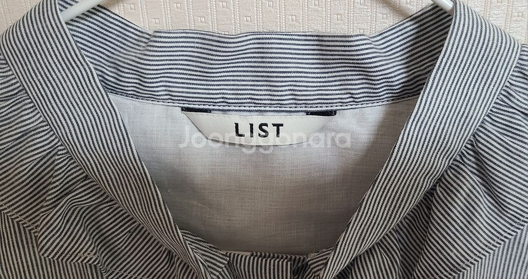 [가격끝] 리스트(LIST) 스트라이프 셔츠--1