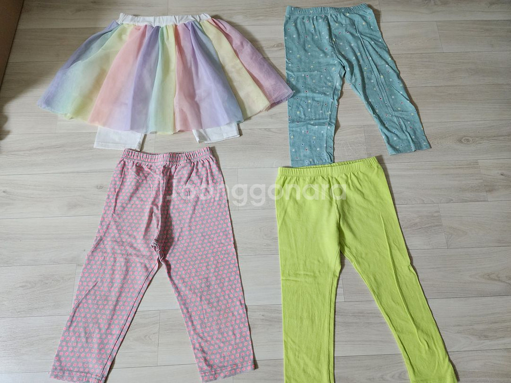 여아 130~140 여름옷 레깅스 실내복 의류 박스일괄--1