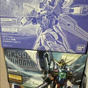 Mg x건담 새상품 2종 일괄 엑스건담
