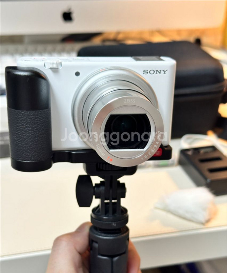 sony zv-1 화이트 + 케이지 박스풀--7