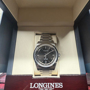론진 콘퀘스트(L3.830.4.52.6)/41MM/블랙
