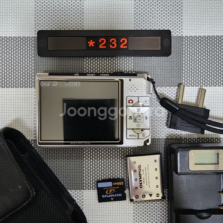 올림푸스 뮤 730 디지털카메라 파우치포함--3