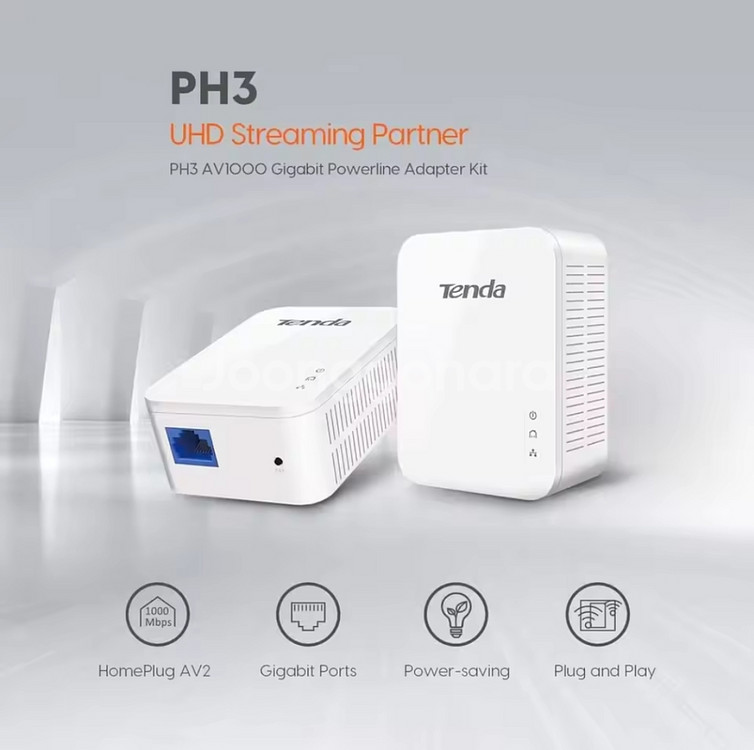 Tenda PH3 유선 랜 어댑터 새상품--8