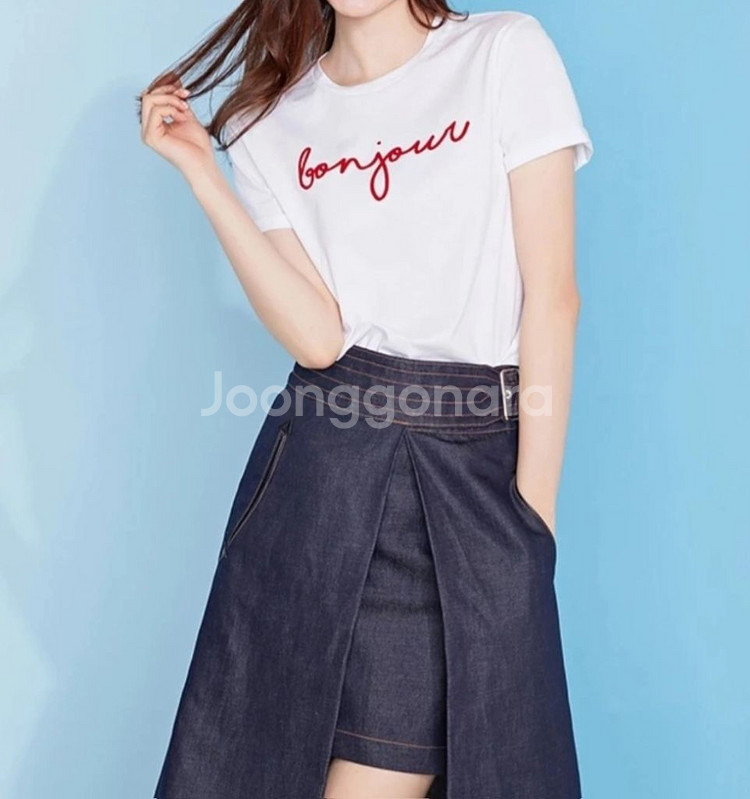 라삐아프 레터링 티셔츠(88) ㅡ새상품--5