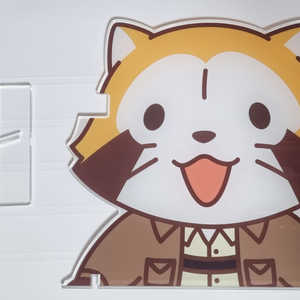 진격의 거인 너구리 한지 아크릴 안경 거치대
