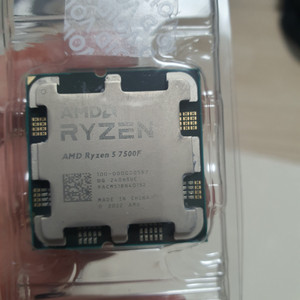 라이젠 7500f 단품 cpu 팝니다