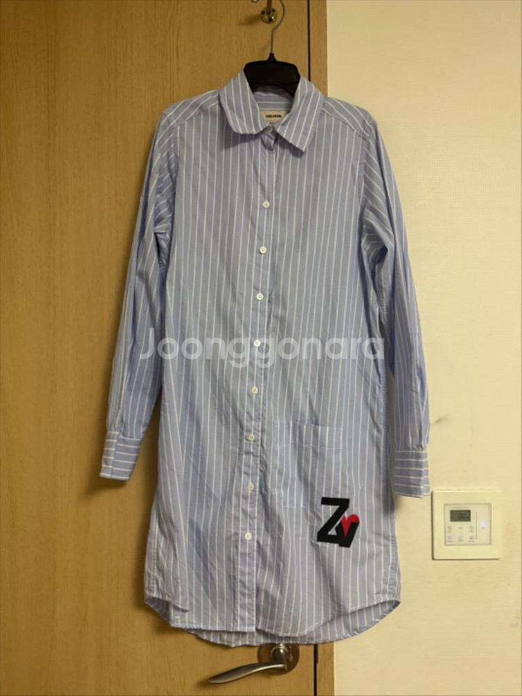 ZADIG&VOLTAIRE 셔츠 원피스 S--0