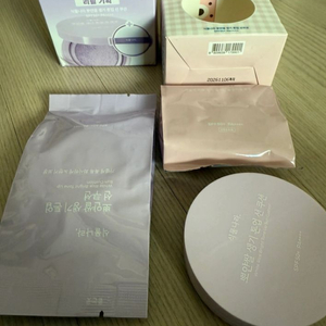 식물나라 톤업 선쿠션 새상품일괄(본품1(단순개봉+리필새