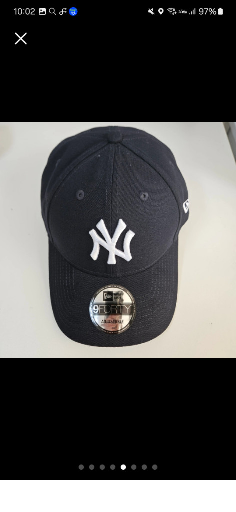뉴에라 양키스 모자 네이비 새거 판매--6