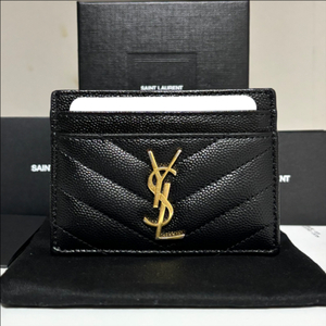 생로랑 YSL 마틀라세 카드지갑